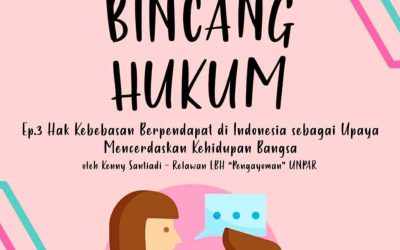 Hak Kebebasan Berpendapat di Indonesia sebagai Upaya Mencerdaskan Kehidupan Bangsa