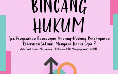 Pengesahan Rancangan Undang-Undang Penghapusan Kekerasan Seksual, Mengapa Harus Cepat?