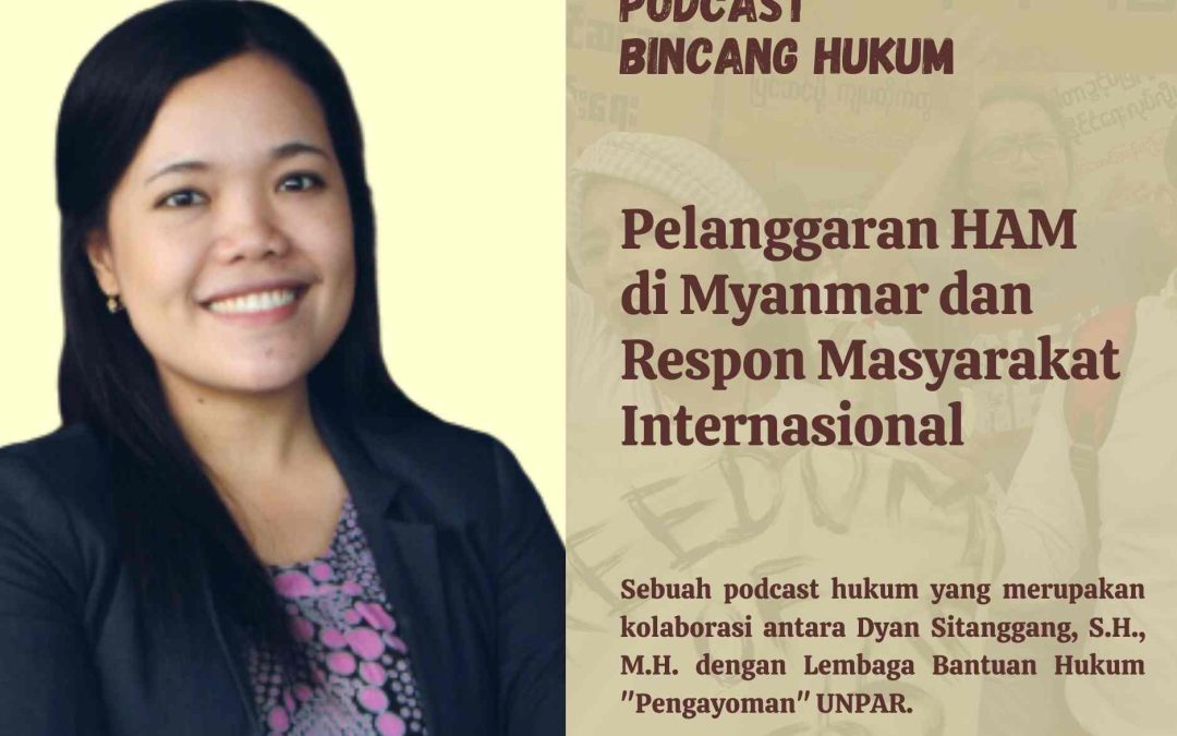 Pelanggaran HAM di Myanmar dan Respon Masyarakat Internasional