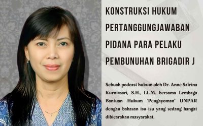 Konstruksi Hukum Pertanggungjawaban Pidana Para Pelaku Pembunuhan Brigadir J