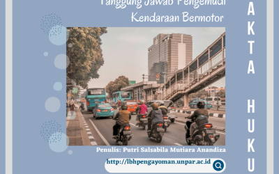 Tanggung Jawab Pengemudi Kendaraan Bermotor