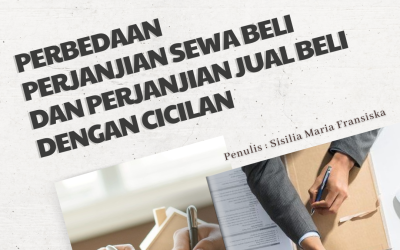Perbedaan Perjanjian Sewa Beli & Perjanjian Jual Beli dengan Cicilan