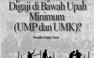 Bagaimana jika Pekerja Digaji di Bawah Upah Minimum (UMP dan UMK)?